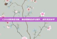 CSGO俄语话攻略，精准理解战术与操作，提升竞技水平