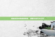 揭秘游戏中的最强掌柜，策略与技巧大公开