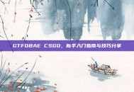 GTFOBAE CSGO，新手入门指南与技巧分享