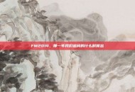 FM2014，那一年我们追问的什么时候出