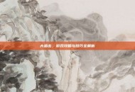 大追击，游戏攻略与技巧全解析