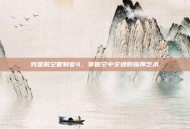 我是航空管制官4，掌握空中交通的指挥艺术