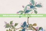 探索3D大型游戏的无限可能——从入门到精通的攻略指南