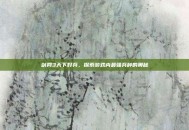 剑网3天下好兵，探索游戏内最强兵种的奥秘