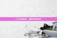 CSGO嘣皮肤，解锁游戏新风采