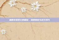 血精灵圣骑士的崛起，深度解析与战斗技巧