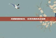 风暴眼里的新生，完美风暴的真正结局