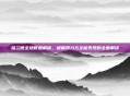 哈兰德全场数据解析，极展现力与全能表现的全面解读