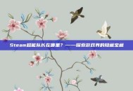 Steam超能队长在哪里？——探索游戏界的隐藏宝藏