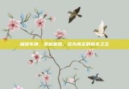 极道车神，掌握赛道，成为真正的赛车之王