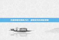 王者荣耀兑换码入口，解锁游戏内神秘奖励