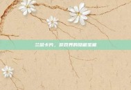 兰总卡片，游戏界的隐藏宝藏
