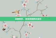 功勋背后，家族荣耀的试金石