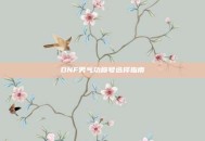DNF男气功称号选择指南