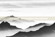 cf道聚城官网，探索cf游戏核心资讯与深度攻略