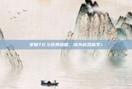 掌握T0.5任务流程，成为游戏高手！