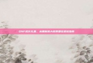 DNF成长礼盒，从萌新到大佬的捷径避坑指南