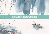 战地5闪退问题解析与解决策略