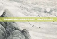 揭秘勇者斗恶龙11的隐藏任务与技巧，助你成为游戏高手