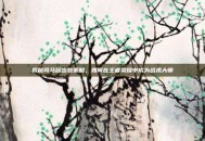 揭秘司马懿出装策略，如何在王者荣耀中成为战术大师