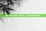 揭秘法贼游戏攻略，掌握技巧，成为游戏中的法贼大师
