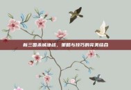 新三国杀城池战，策略与技巧的完美结合