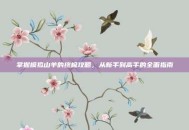 掌握模拟山羊的终极攻略，从新手到高手的全面指南