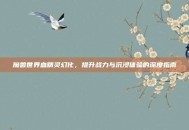 魔兽世界血精灵幻化，提升战力与沉浸体验的深度指南