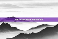 揭秘110级女鬼剑士最强职业选择
