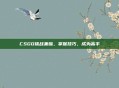 CSGO挑战集锦，掌握技巧，成为高手
