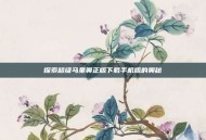 探索超级马里奥正版下载手机版的奥秘