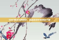 DNF异次元的封印，揭秘游戏中的神秘力量