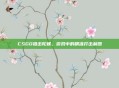 CSGO狙击陀螺，游戏中的精准打击利器
