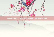 掌握PUBG，提升技巧与策略，成为高手之路