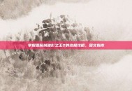 掌握恶魔城暗影之王2的终极攻略，图文指南