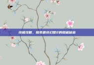 终极攻略，探索最终幻想2的隐藏秘密
