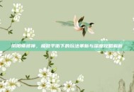 阴阳师帚神，极致平衡下的玩法革新与深度攻略解析
