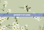 剑灵拳师PK技巧全解析