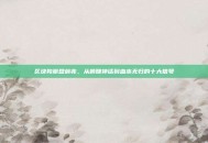 区块狗崩盘前兆，从躺赚神话到血本无归的十大信号