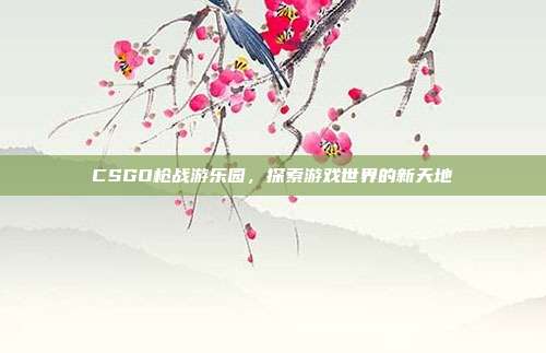 CSGO枪战游乐园，探索游戏世界的新天地