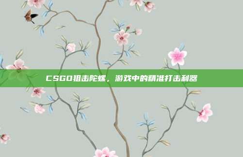 CSGO狙击陀螺,游戏中的精准打击利器