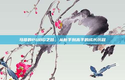 马哥的PUBG之路,从新手到高手的成长历程