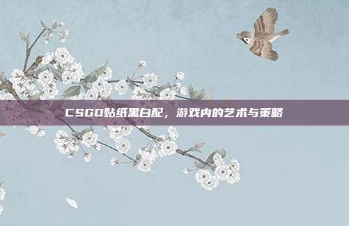 CSGO贴纸黑白配,游戏内的艺术与策略