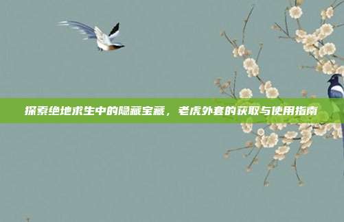 探索绝地求生中的隐藏宝藏，老虎外套的获取与使用指南