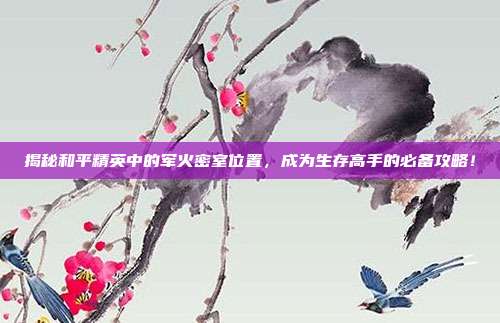 揭秘和平精英中的军火密室位置,成为生存高手的必备攻略!