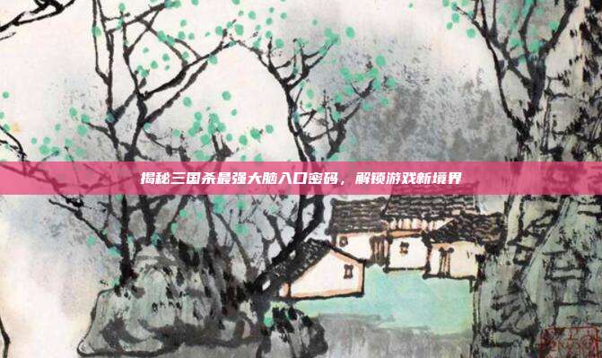 揭秘三国杀最强大脑入口密码，解锁游戏新境界