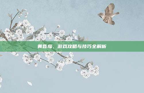 黄昏鸟,游戏攻略与技巧全解析