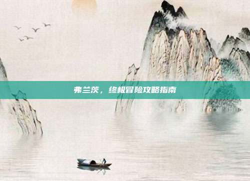 弗兰茨，终极冒险攻略指南