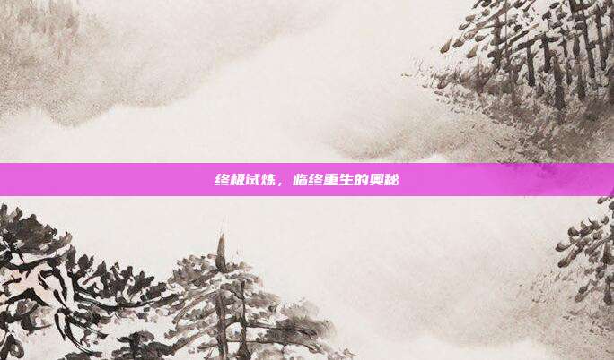 终极试炼，临终重生的奥秘