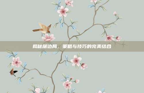 揭秘屠边局,策略与技巧的完美结合